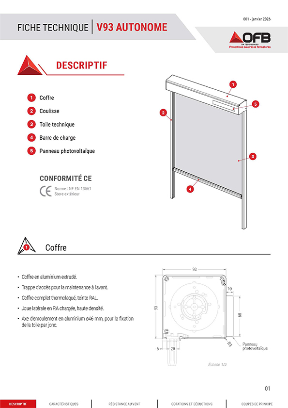Verticoffre 93 Autonome